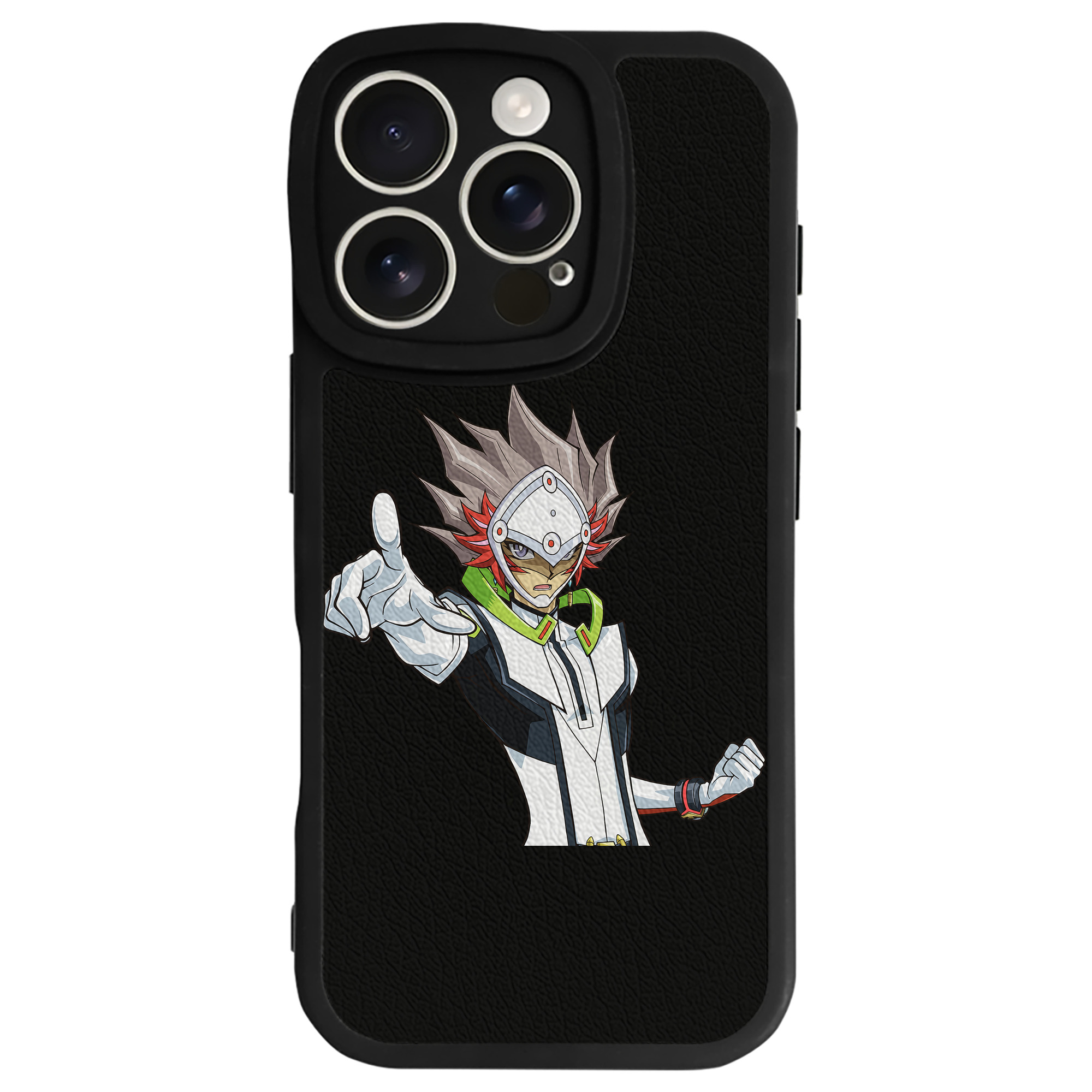 （画像用） 遊☆戯☆王 Yu-Gi-Oh! 【iPhone 16シリーズ対応】シリコンスマホケース（レザー調） 材質：シリコン